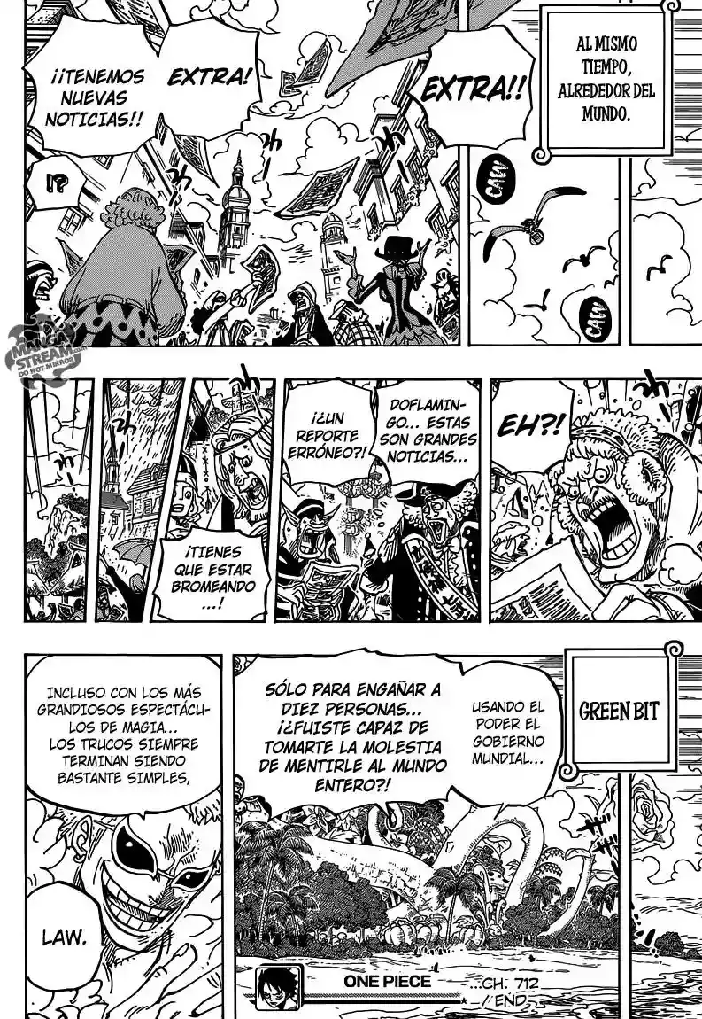 One Piece Capítulo 712 - Página 17 en español