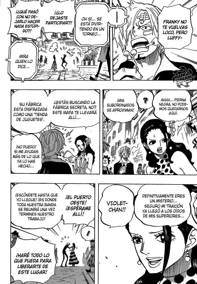One Piece Capítulo 713 - Página 14 en español