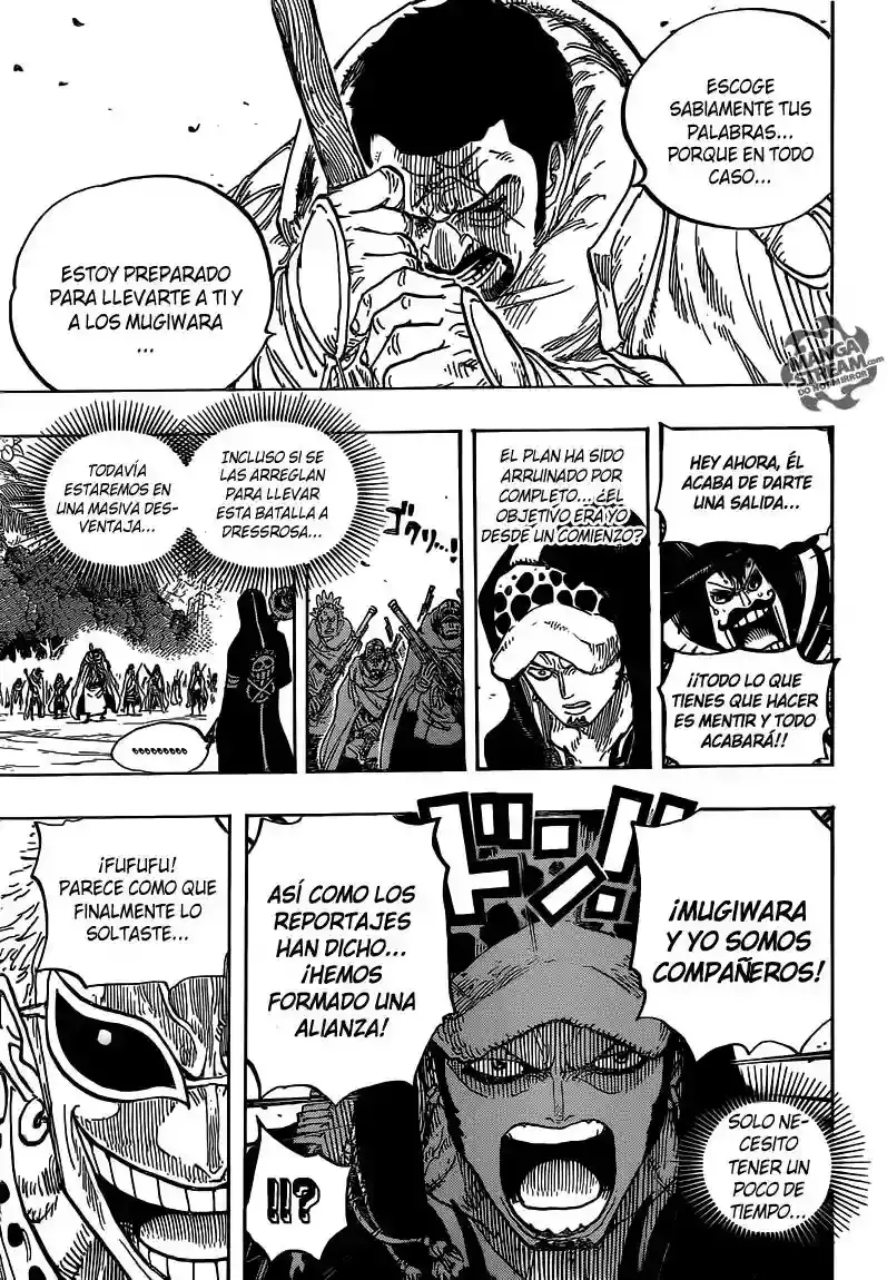 One Piece Capítulo 713 - Página 6 en español