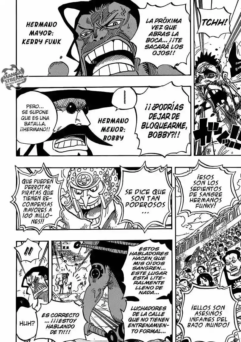 One Piece Capítulo 715 - Página 12 en español
