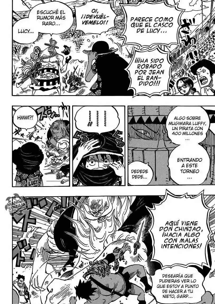 One Piece Capítulo 715 - Página 16 en español