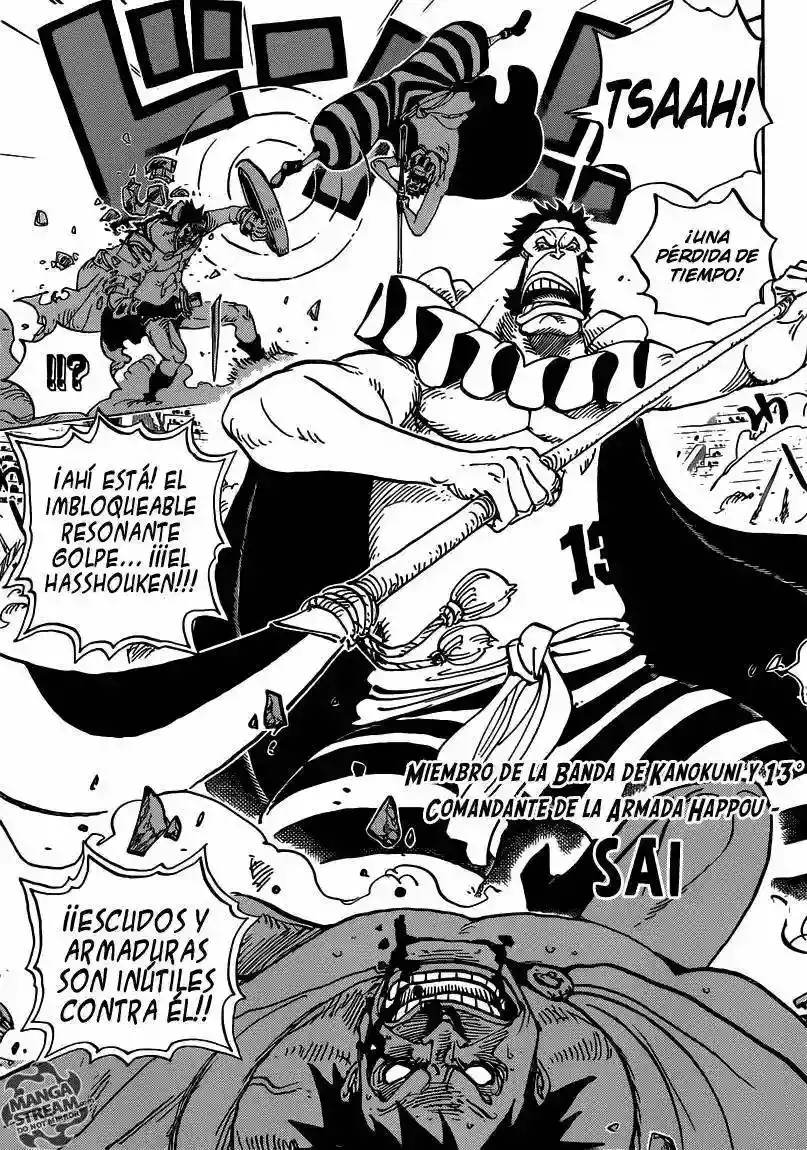 One Piece Capítulo 715 - Página 6 en español