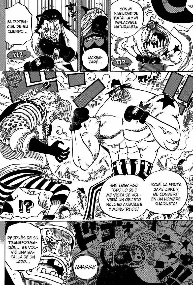 One Piece Capítulo 716 - Página 5 en español