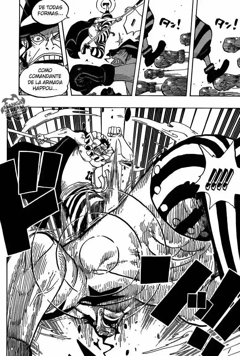 One Piece Capítulo 716 - Página 7 en español