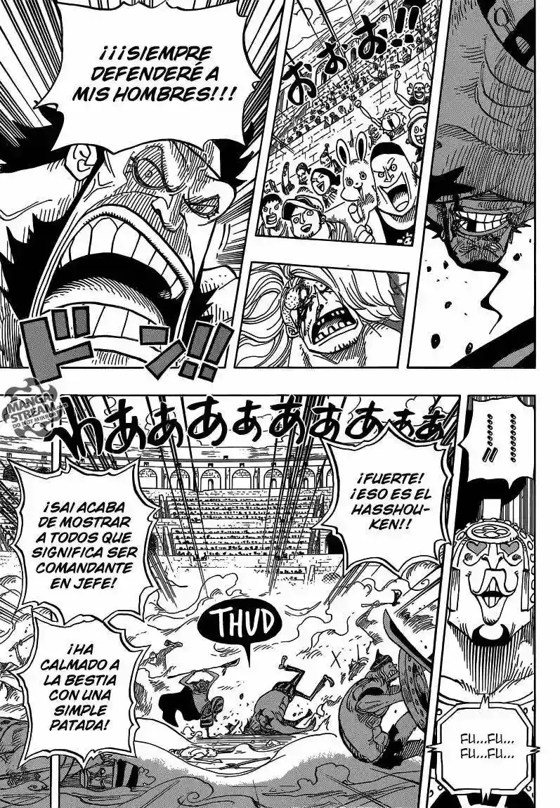 One Piece Capítulo 716 - Página 8 en español