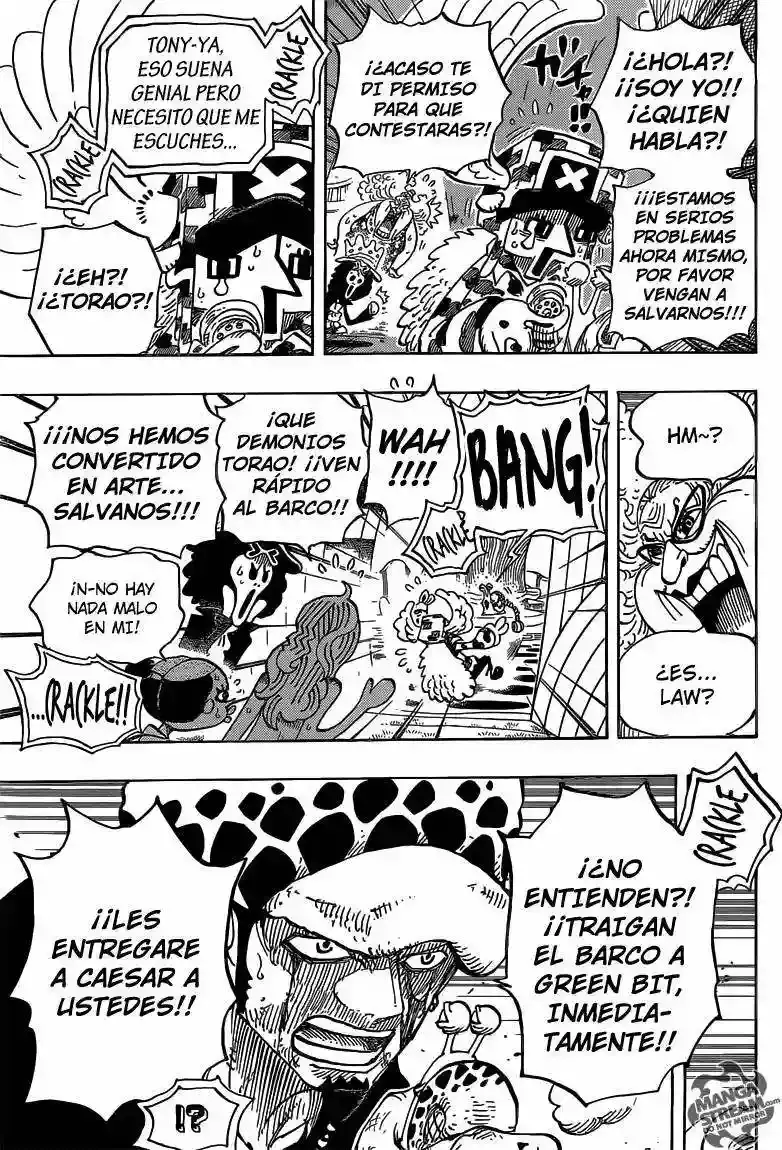 One Piece Capítulo 718 - Página 14 en español