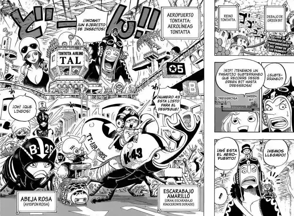 One Piece Capítulo 718 - Página 3 en español