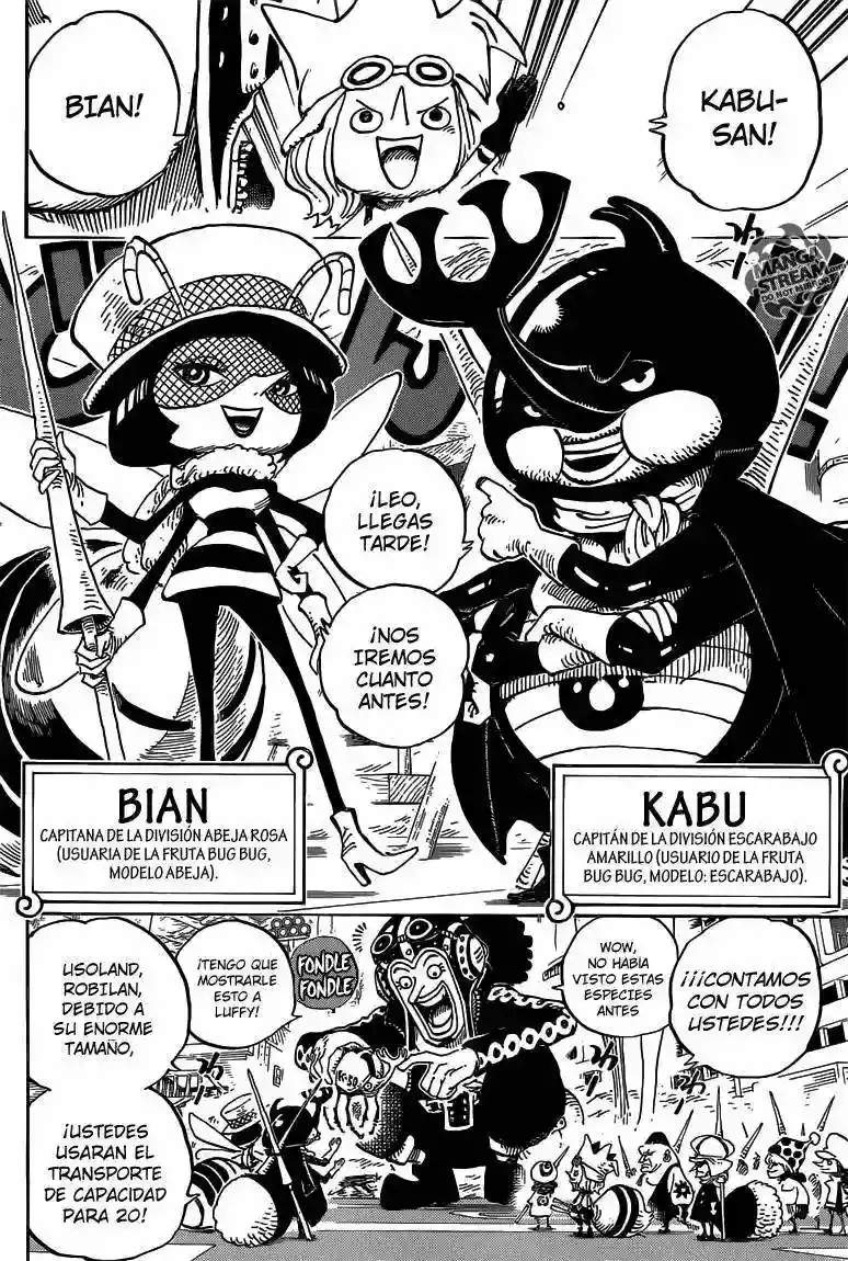 One Piece Capítulo 718 - Página 4 en español