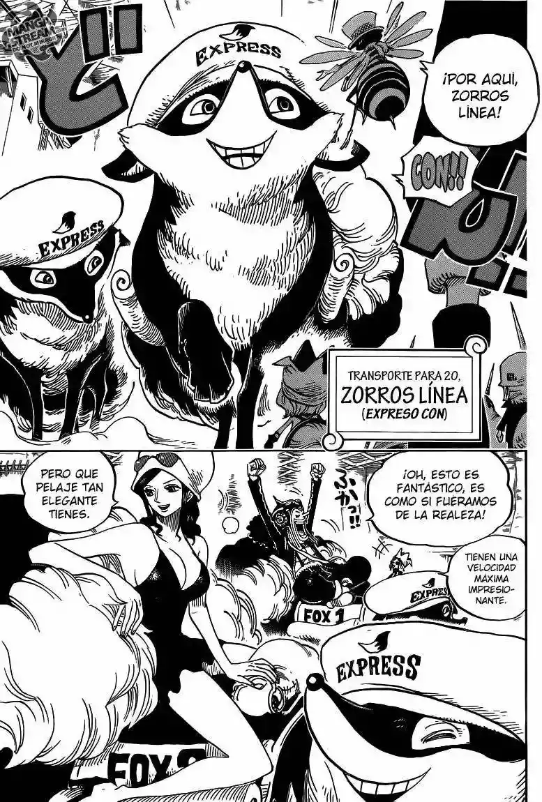 One Piece Capítulo 718 - Página 5 en español