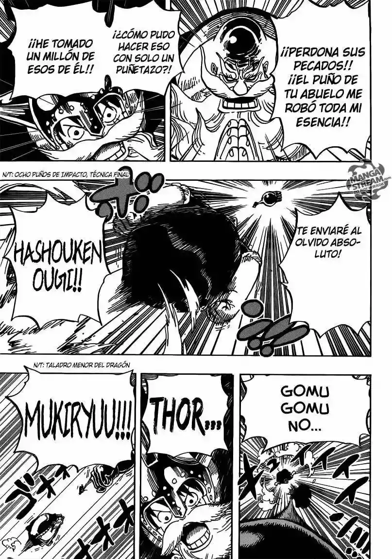 One Piece Capítulo 719 - Página 14 en español