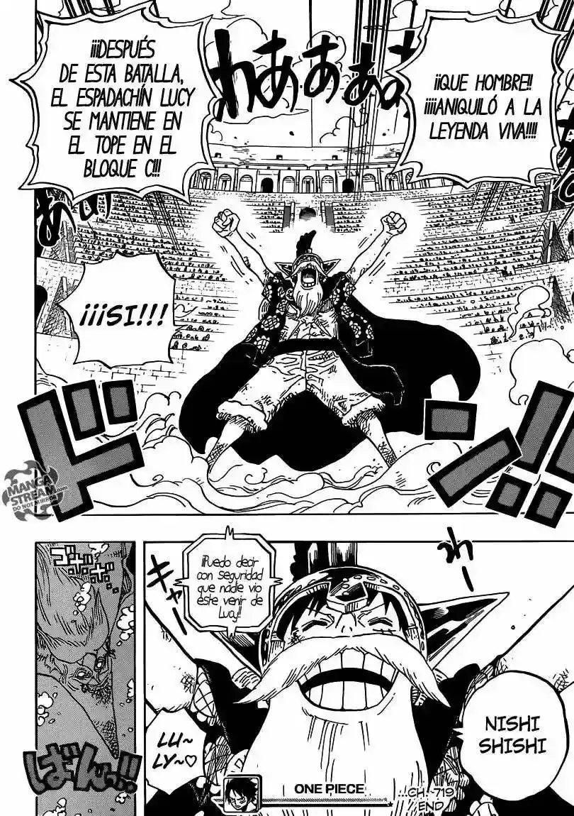 One Piece Capítulo 719 - Página 18 en español