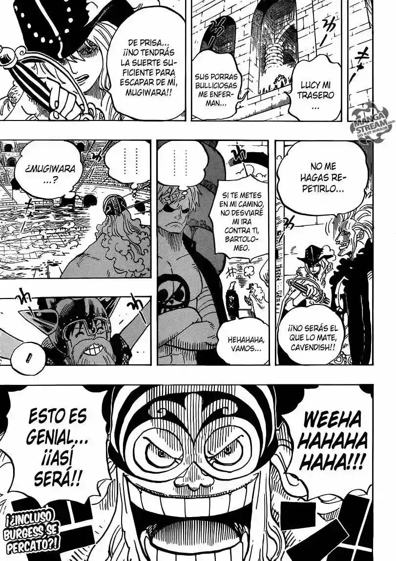 One Piece Capítulo 719 - Página 19 en español