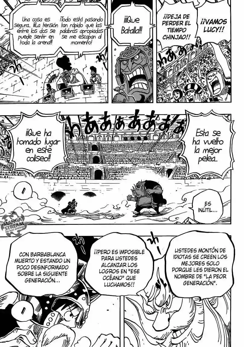 One Piece Capítulo 719 - Página 4 en español