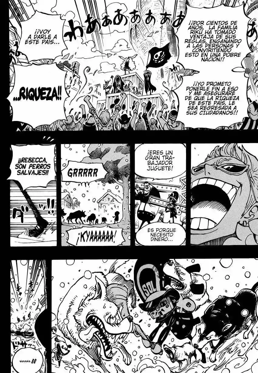One Piece Capítulo 721 - Página 12 en español
