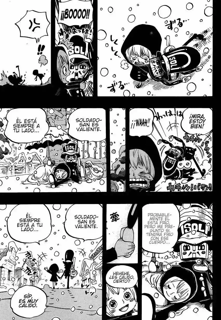 One Piece Capítulo 721 - Página 13 en español