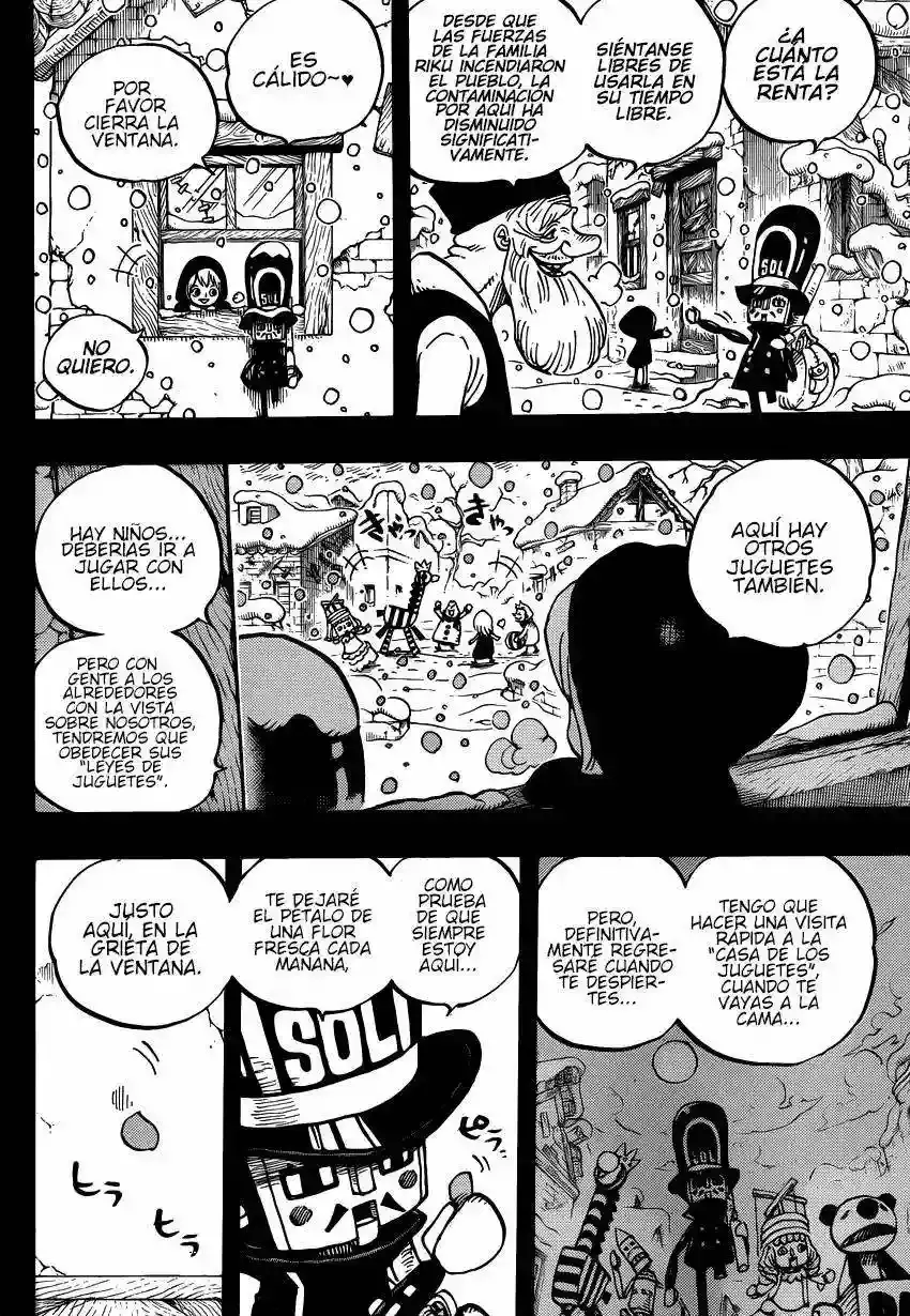One Piece Capítulo 721 - Página 14 en español