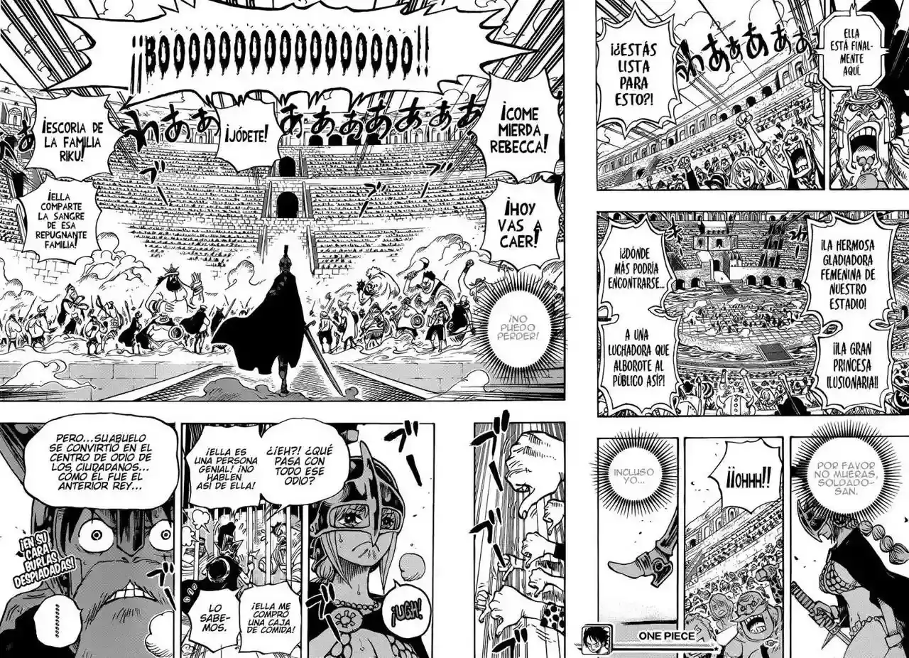 One Piece Capítulo 721 - Página 18 en español