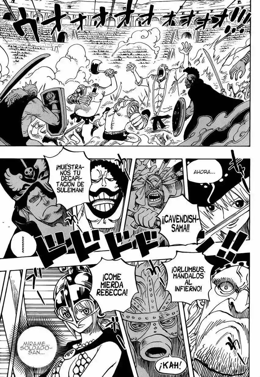 One Piece Capítulo 722 - Página 10 en español