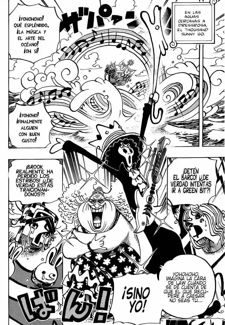 One Piece Capítulo 722 - Página 14 en español