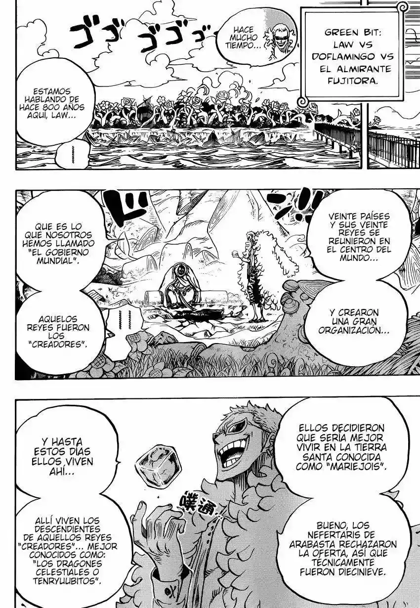 One Piece Capítulo 722 - Página 18 en español