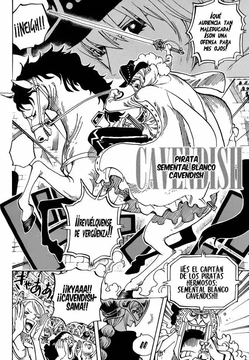 One Piece Capítulo 722 - Página 5 en español