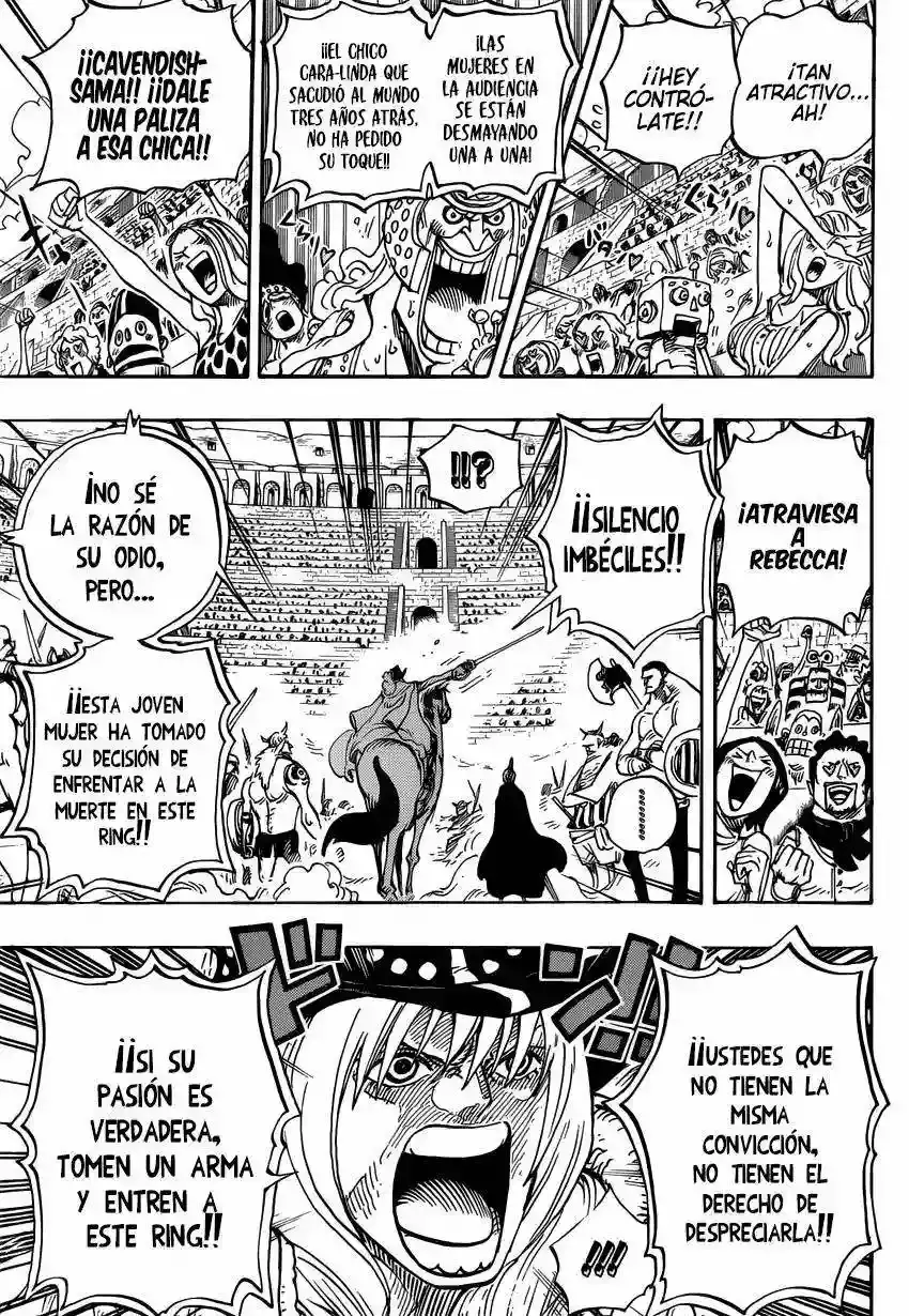 One Piece Capítulo 722 - Página 6 en español