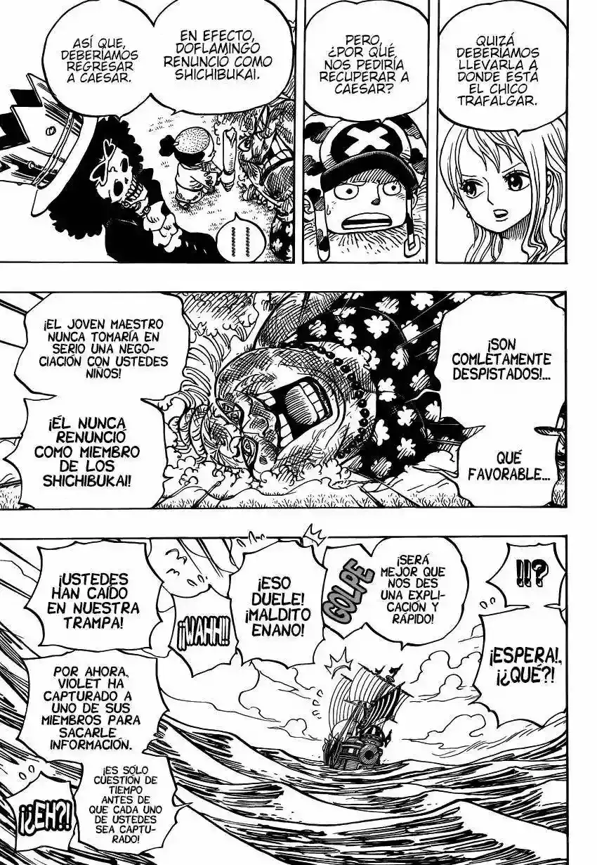 One Piece Capítulo 723 - Página 10 en español