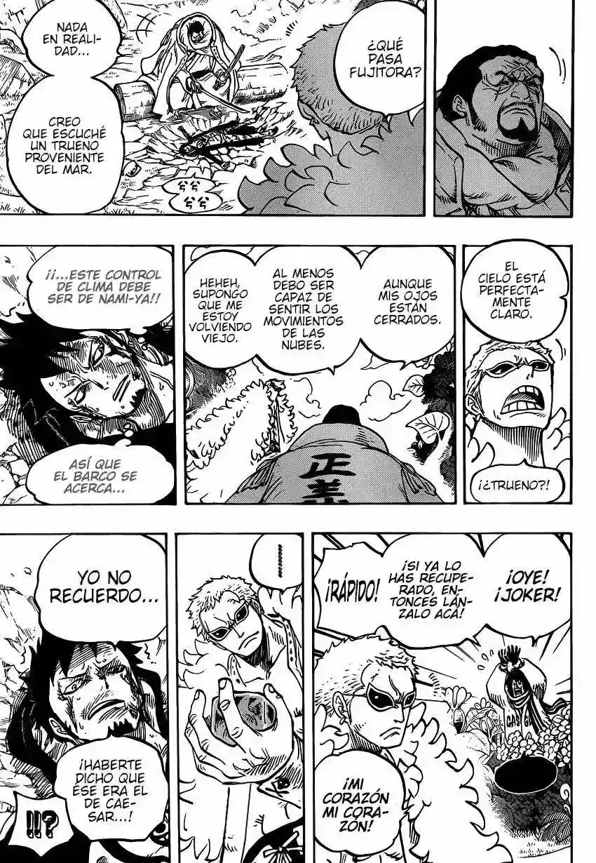 One Piece Capítulo 723 - Página 12 en español