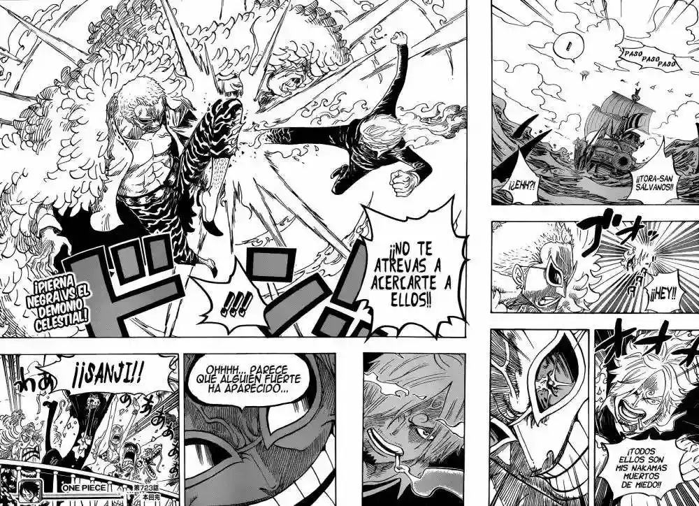 One Piece Capítulo 723 - Página 19 en español