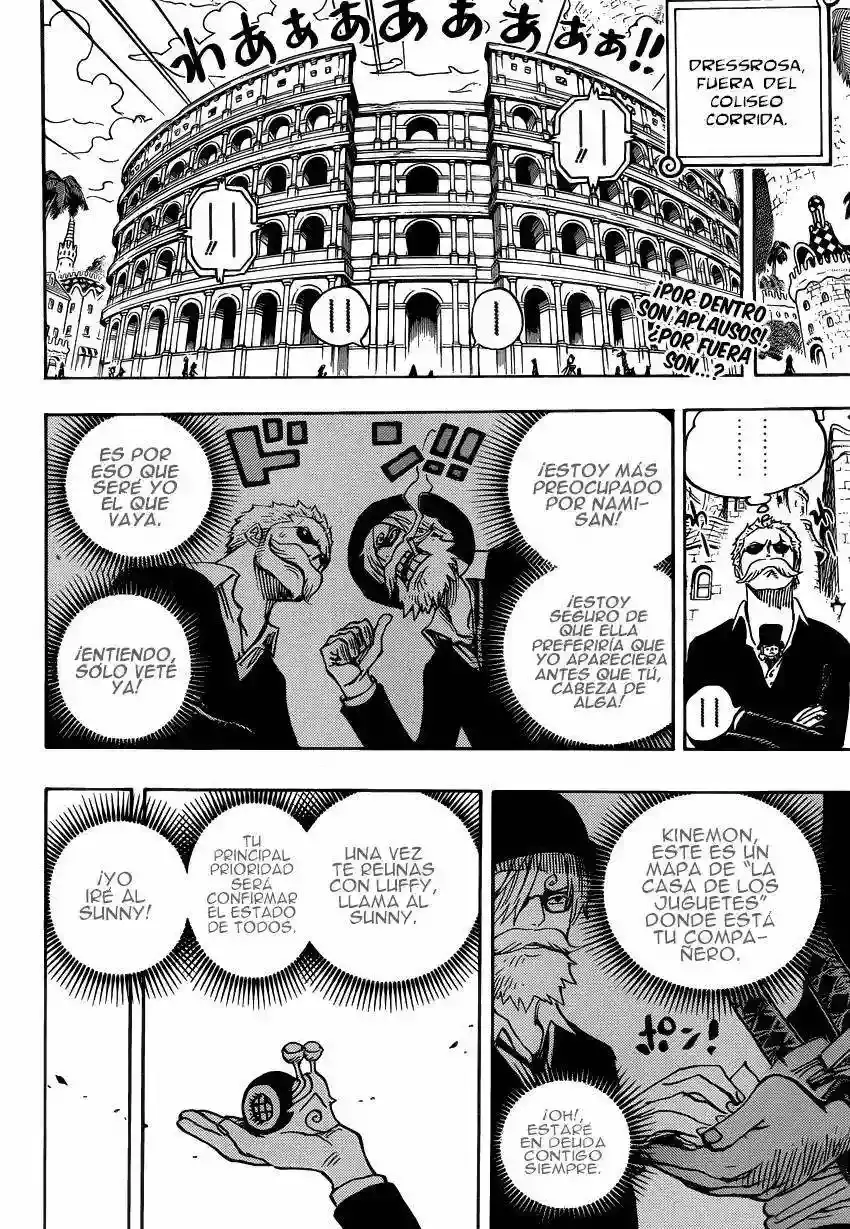 One Piece Capítulo 723 - Página 3 en español