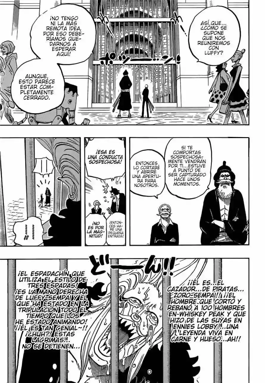 One Piece Capítulo 723 - Página 4 en español