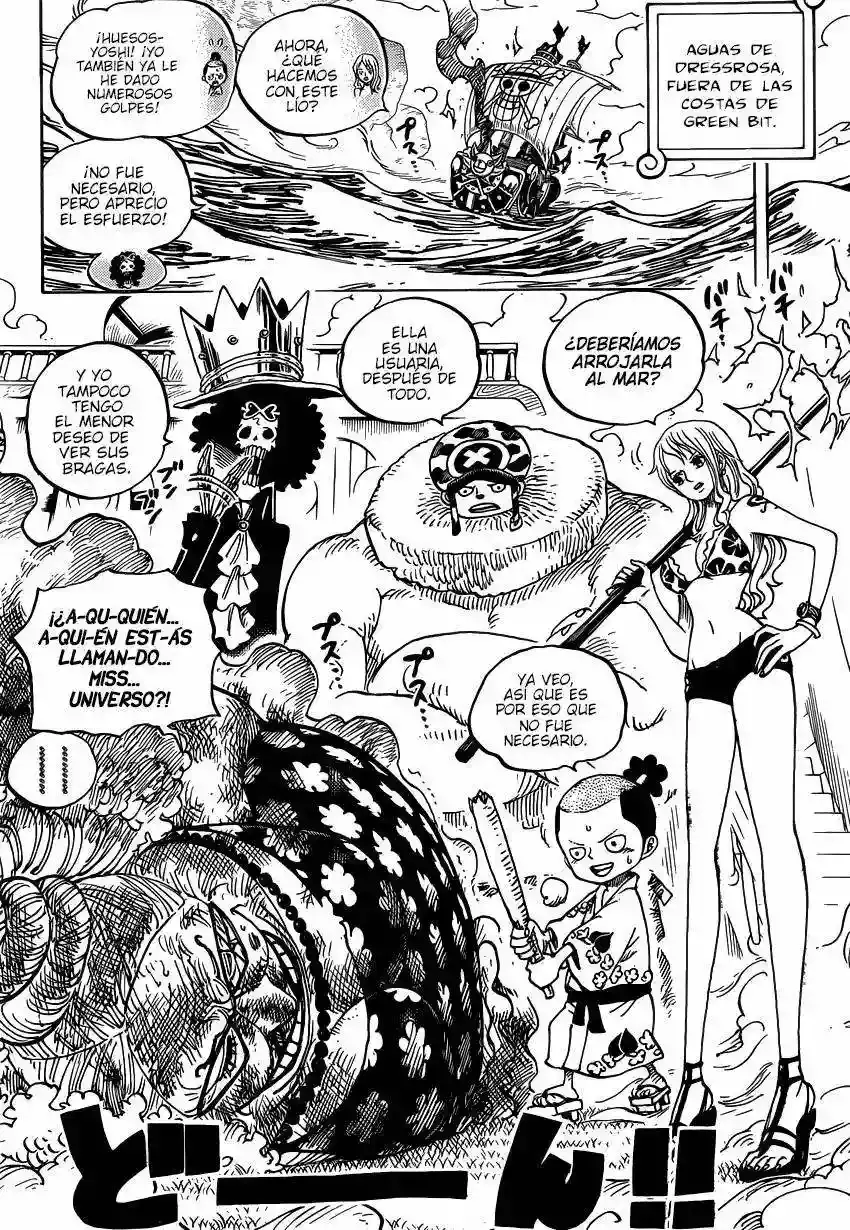 One Piece Capítulo 723 - Página 9 en español