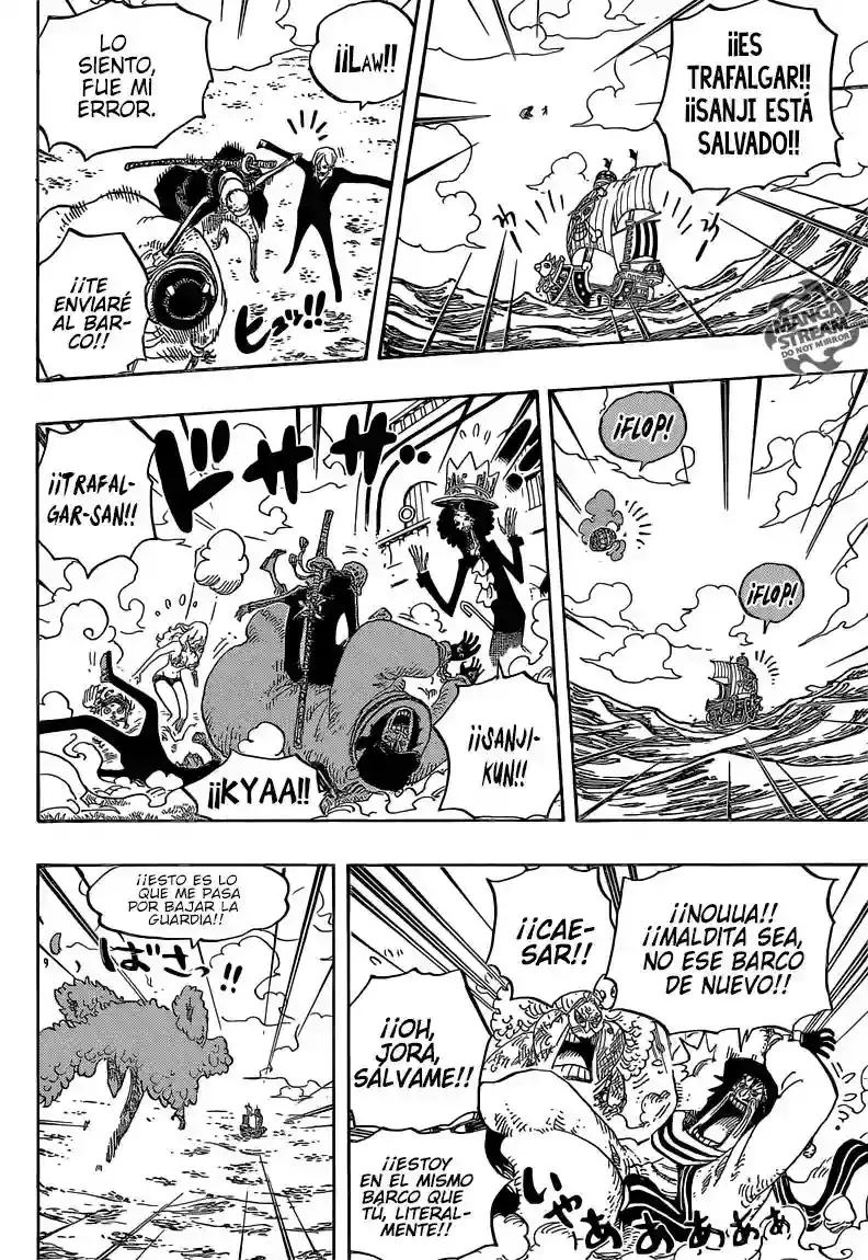 One Piece Capítulo 724 - Página 11 en español