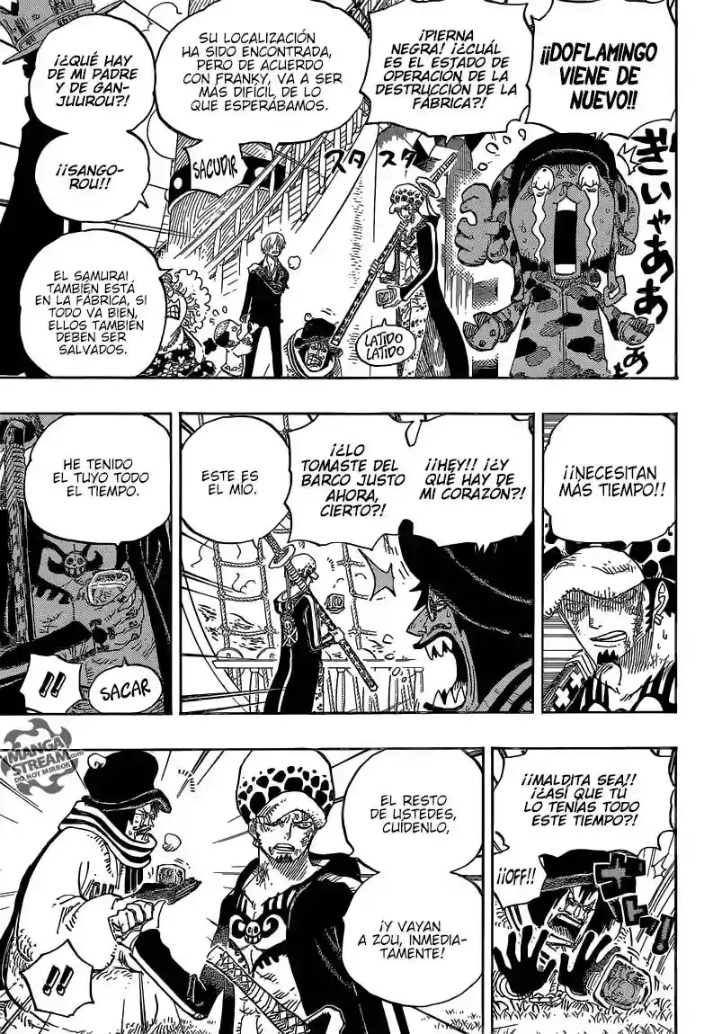One Piece Capítulo 724 - Página 12 en español