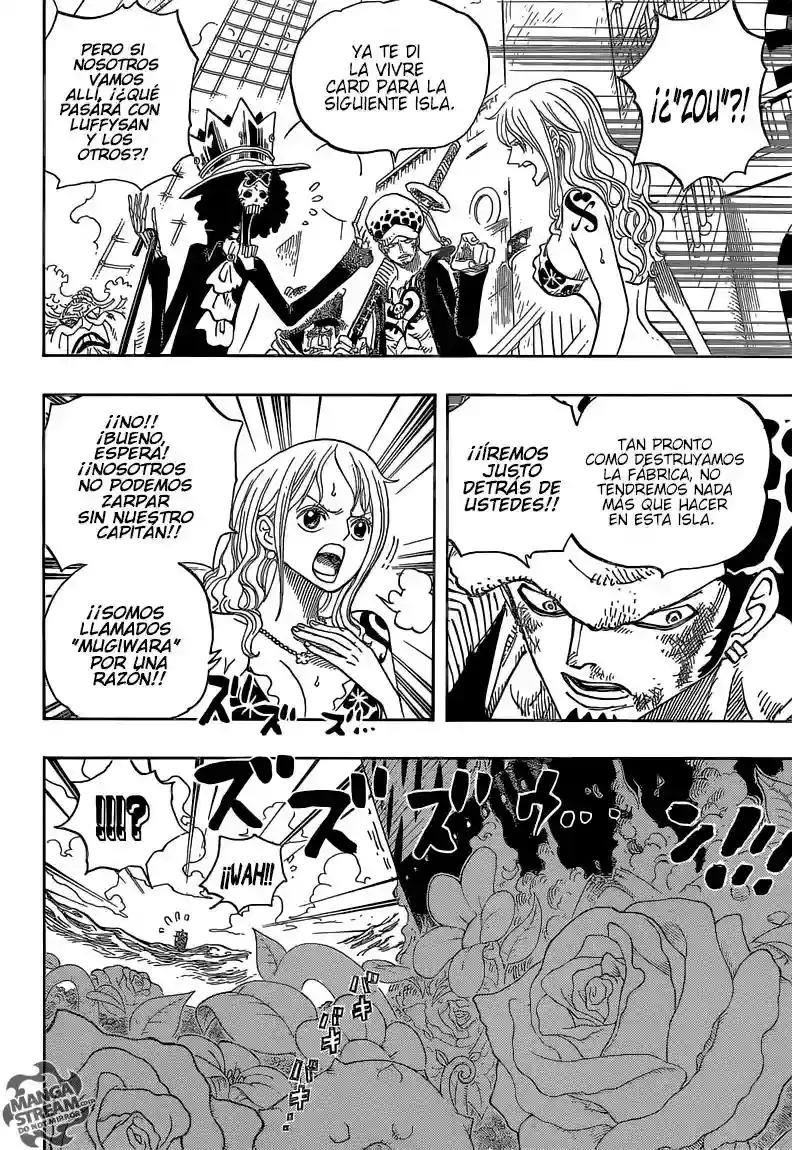 One Piece Capítulo 724 - Página 13 en español