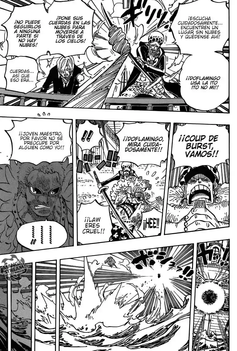One Piece Capítulo 724 - Página 18 en español