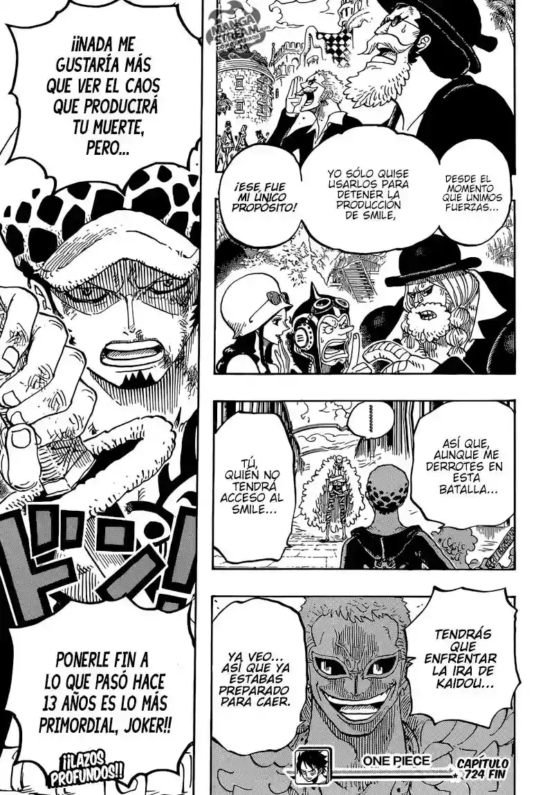 One Piece Capítulo 724 - Página 20 en español