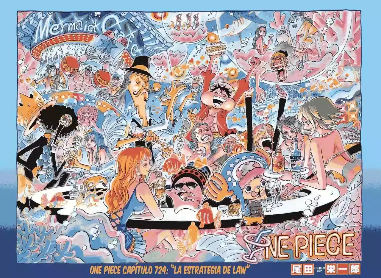 One Piece Capítulo 724 - Página 3 en español