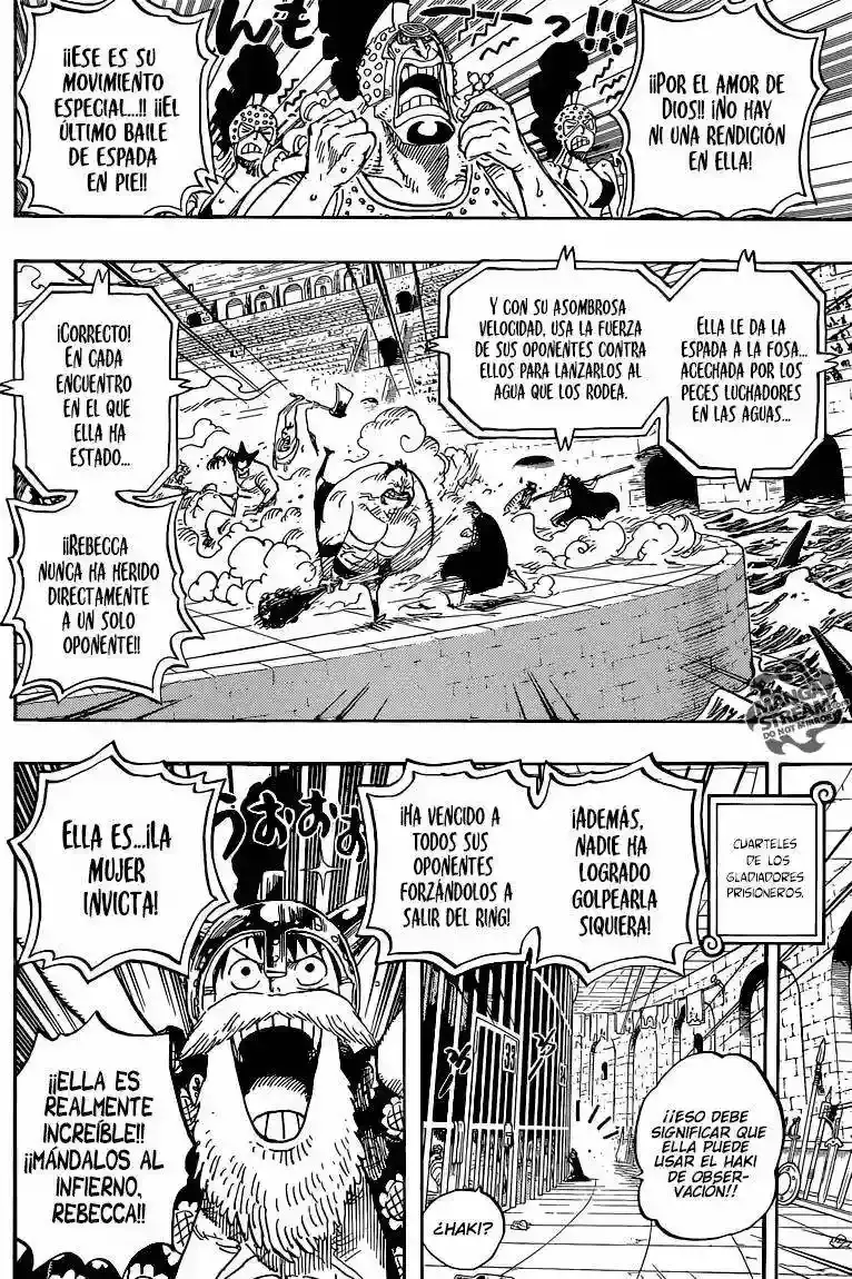 One Piece Capítulo 725 - Página 12 en español