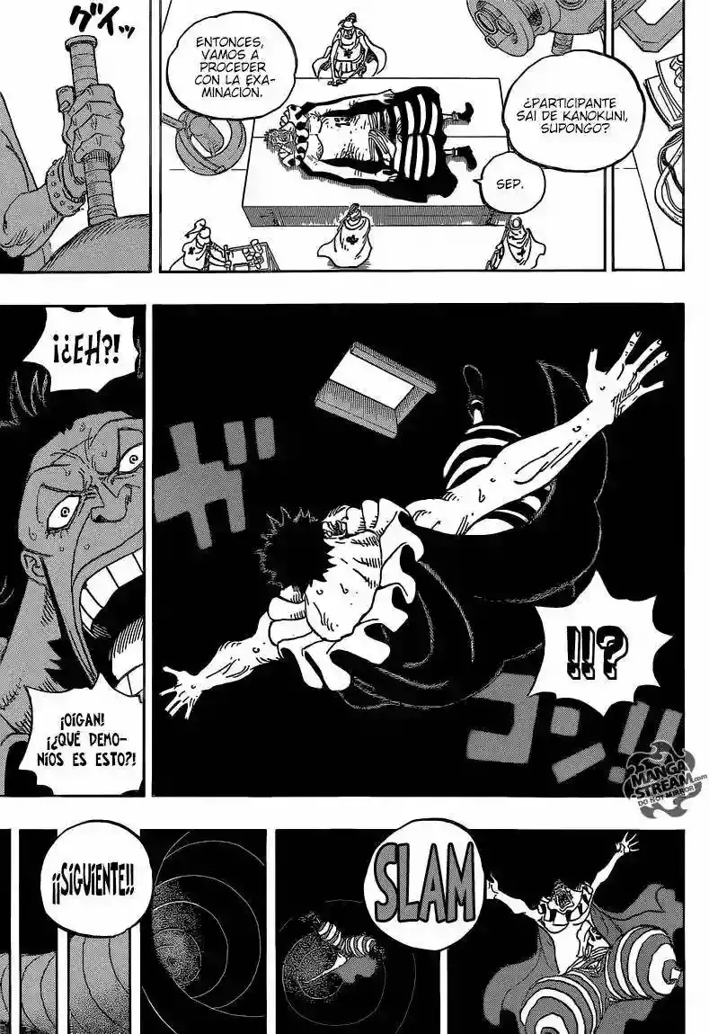One Piece Capítulo 725 - Página 15 en español