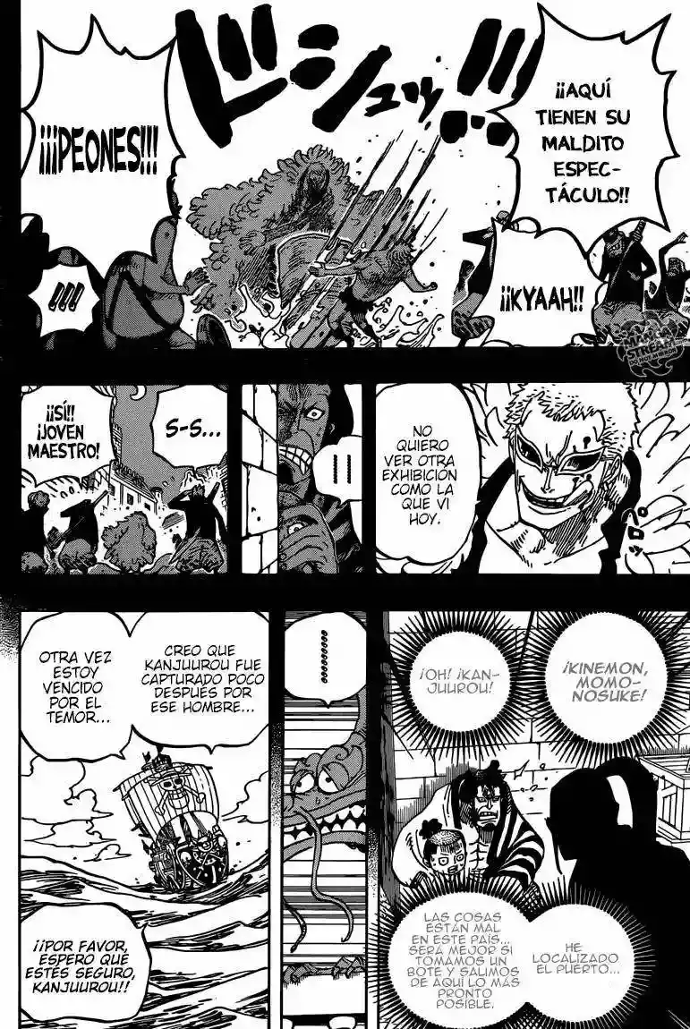 One Piece Capítulo 725 - Página 6 en español