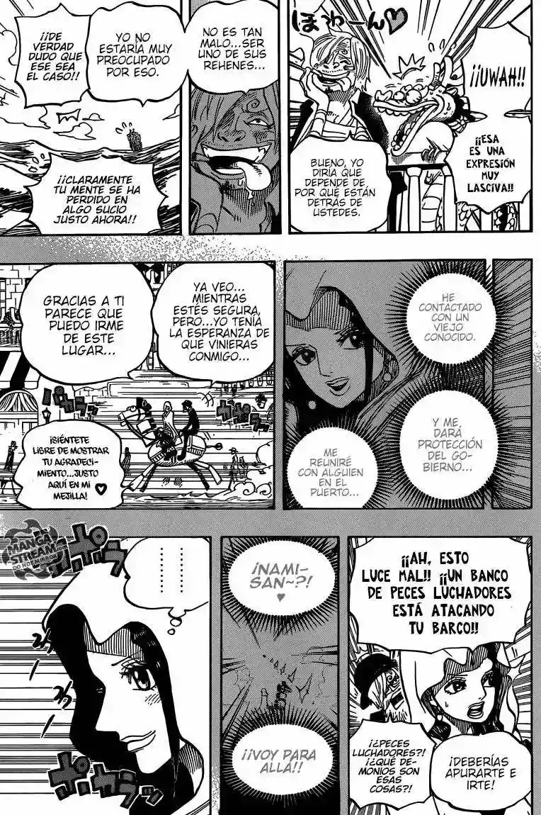 One Piece Capítulo 725 - Página 7 en español