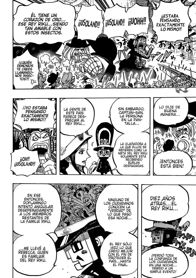 One Piece Capítulo 726 - Página 21 en español