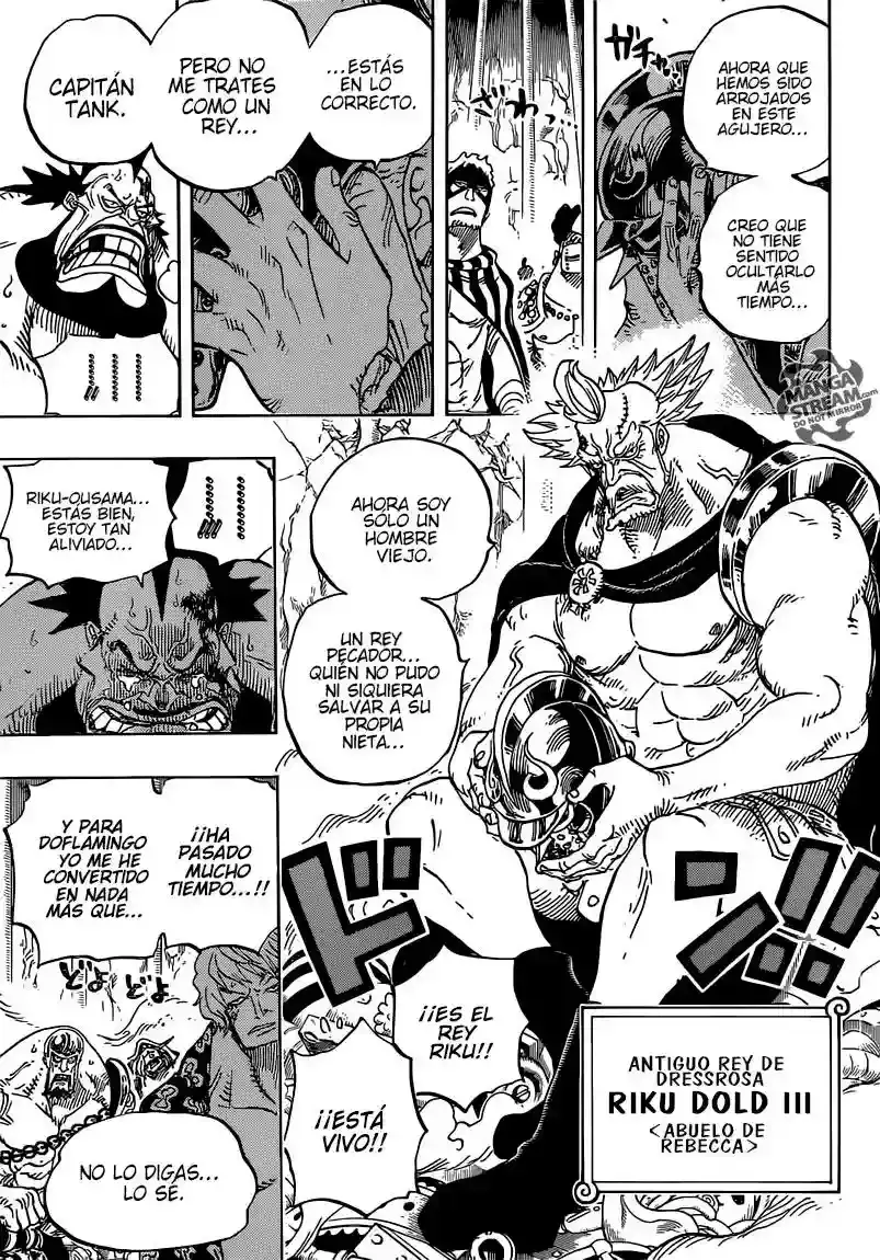 One Piece Capítulo 726 - Página 8 en español