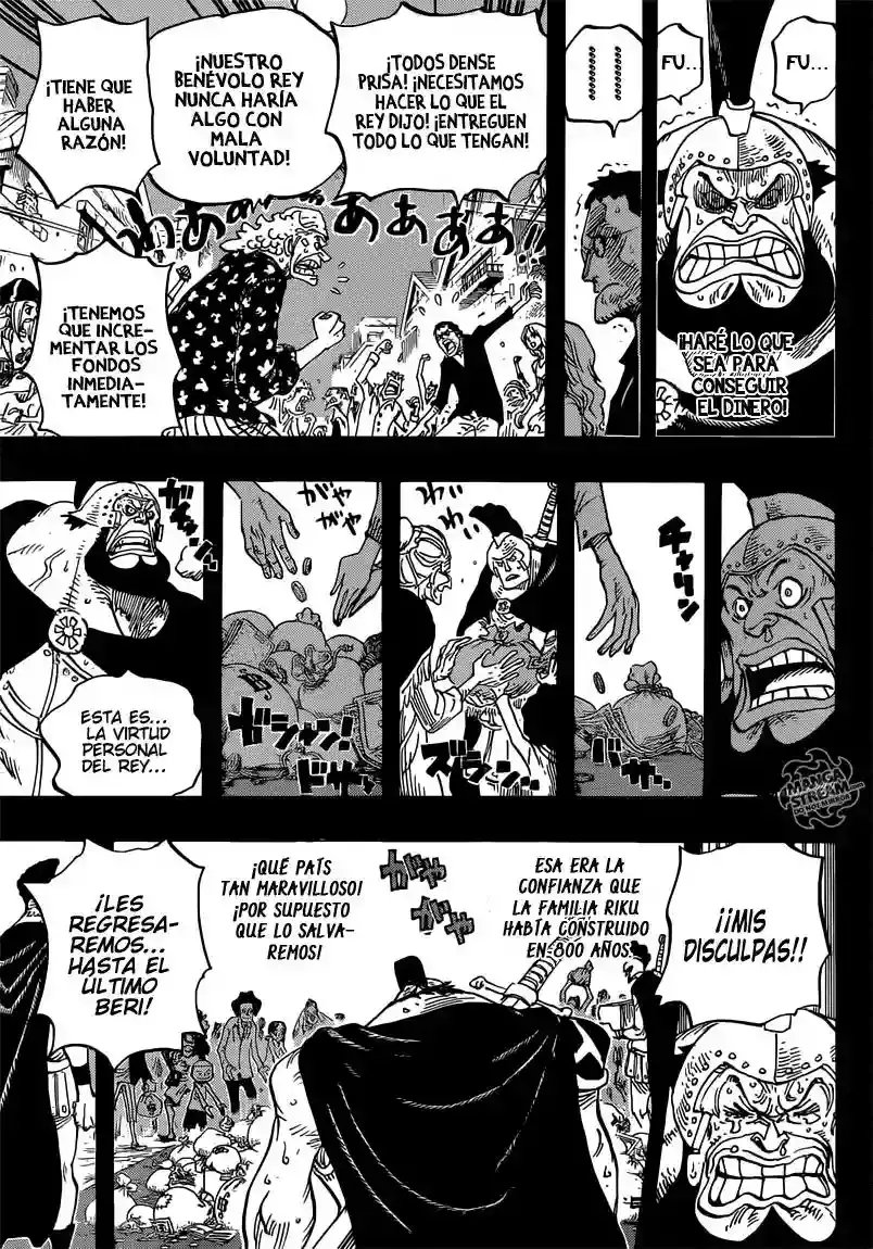 One Piece Capítulo 727 - Página 14 en español