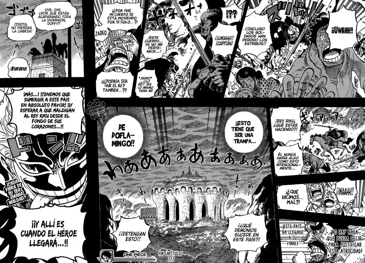 One Piece Capítulo 727 - Página 19 en español