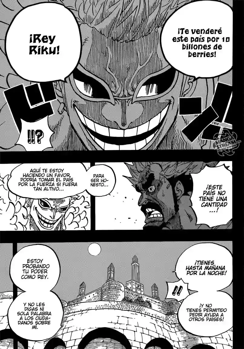 One Piece Capítulo 727 - Página 8 en español