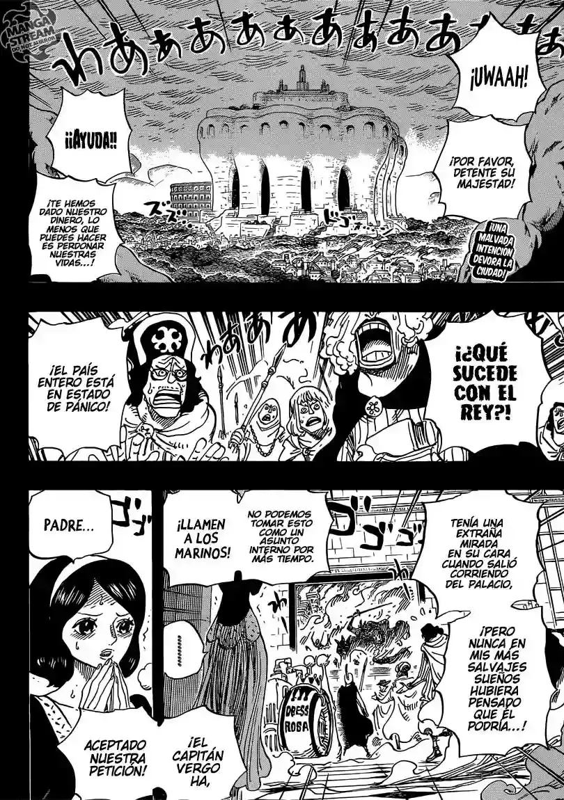One Piece Capítulo 728 - Página 3 en español