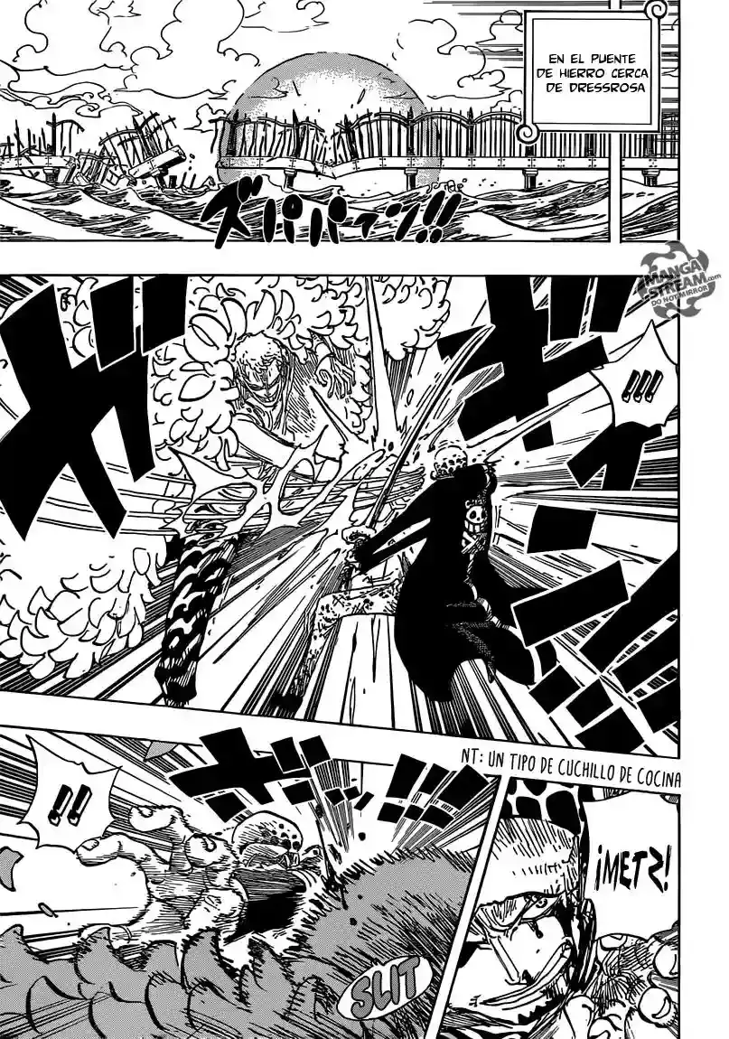 One Piece Capítulo 729 - Página 4 en español