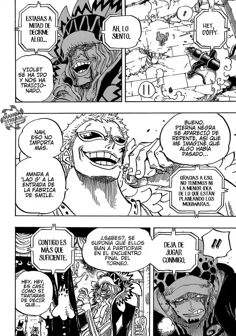 One Piece Capítulo 729 - Página 7 en español